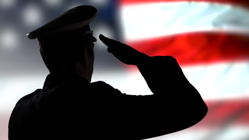 Soldier Salute Stock Footage Video Shutterstock
