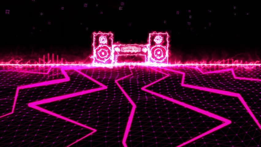 Stock video of seamless 3d abstract animation of pink | 21312802 ...