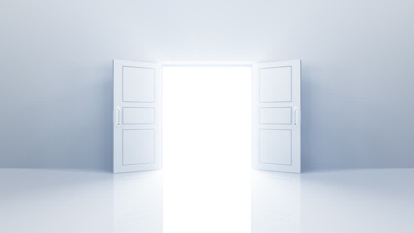 Open White Door Open White Door