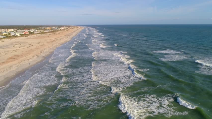 Normandy Beach Florida The Best Beaches In World Stock Video Of Aerial Drone Footage St Augustine Beach 21997942 File Miami Fl Normandy
