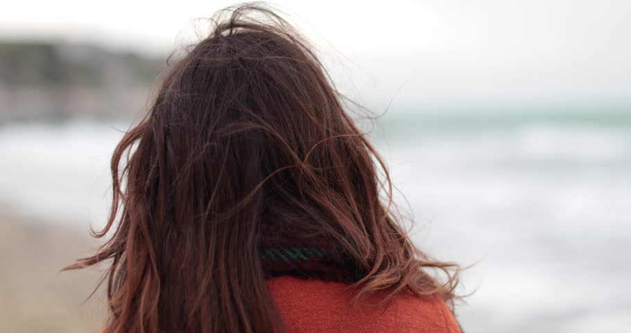 Blonde The Beach Stock Footage Video 4857143 Shutterstock Woman Looking To Camera On Beach In Winter 4k Stock Video Clip