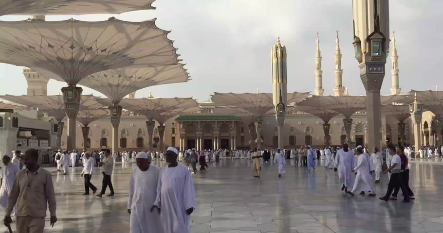 Masjid Nabawi Stock Footage Video | Shutterstock