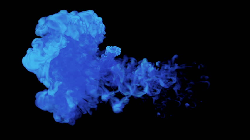 blue paint color underwater in 4k resolution stock footage video blue paint color underwater in 4k resolution stock footage video