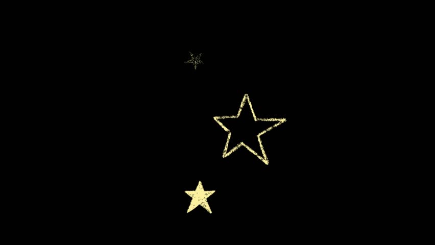 White Star On Black Background Stock Footage Video 21358705 | Shutterstock