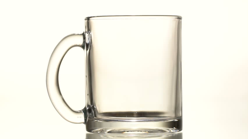 Download Blank Glass Tea Mug Mockup Isolated, Looped Rotation, Clipping Masks, 3d Rendering. Clear 11 Oz ...