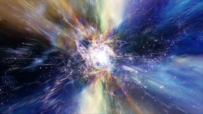 The Heavens 0507 - Flying Through Star Fields In Space. Stock Footage ...