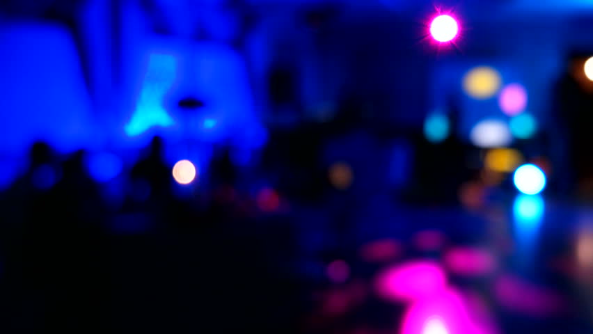 People Dancing In Night Club Background Stock Footage ...