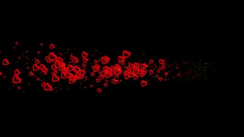 Png Alpha Red Hearts Flowers Animated Stock Footage Video (100%  Royalty-free) 23239342 | Shutterstock