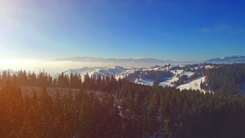 The Pine Valley Mountains Overlook Stock Footage Video 100