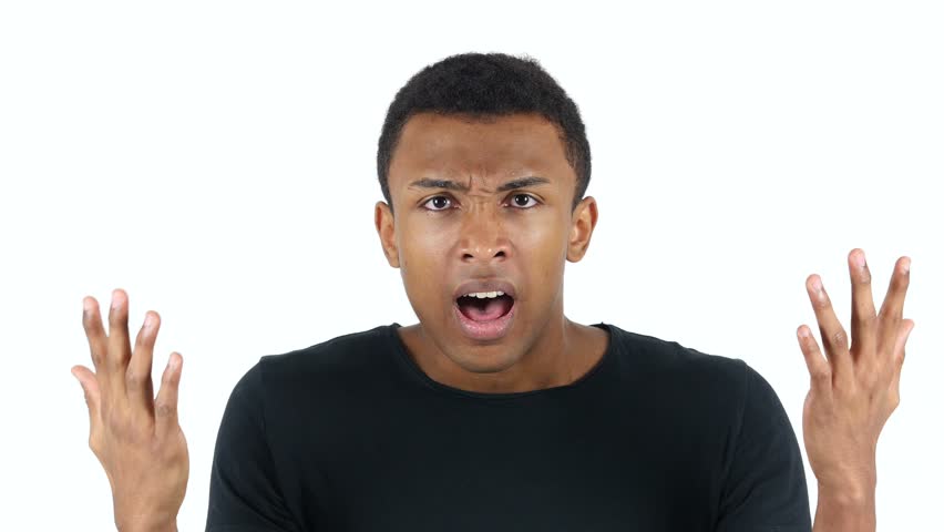 Image result for black man angry