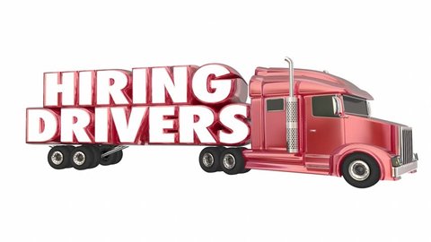 Hiring Drivers Trucking Semi Open Jobs Stock Footage Video (100%  Royalty-free) 23748532 | Shutterstock