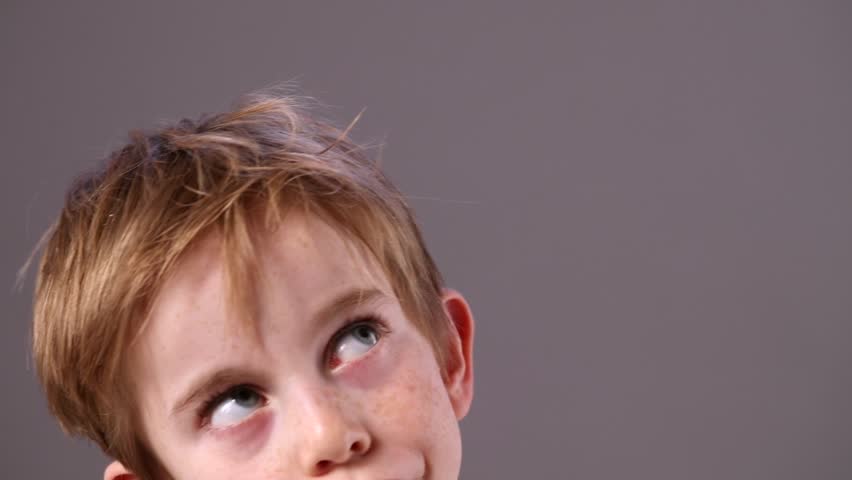 Child Crying Against A White Background Stock Footage Video 22121326 