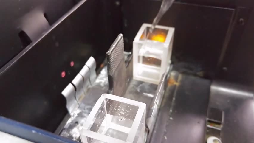 Header of colorimeter