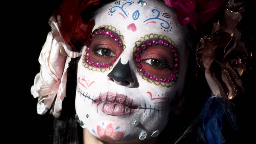 How To Do Mexican Day Of The Dead Makeup | Saubhaya Makeup