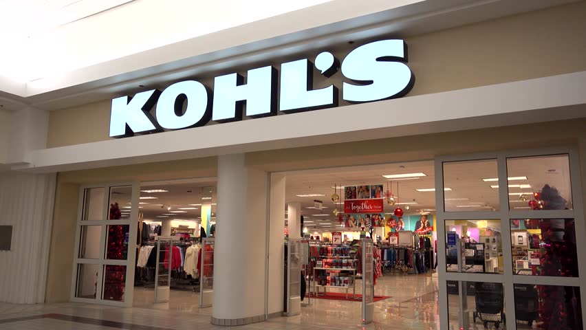 Kohl's Department Store Entrance - Danvers Mall, Massachusetts USA ...