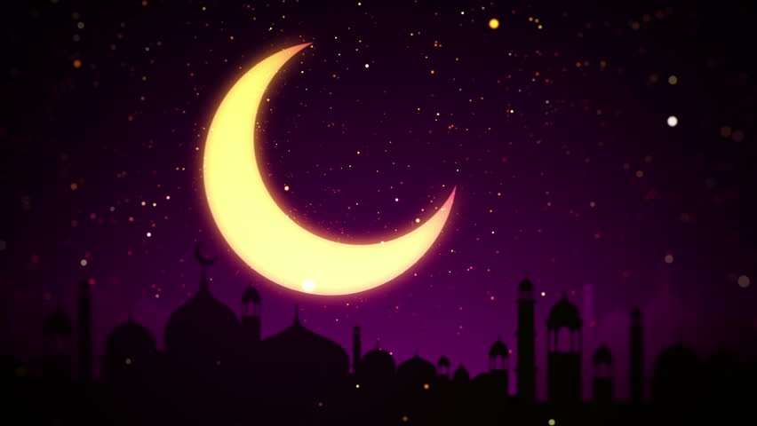 Начало рамадана луна. Мусульманская Луна. Мусульманская Луна на аву.