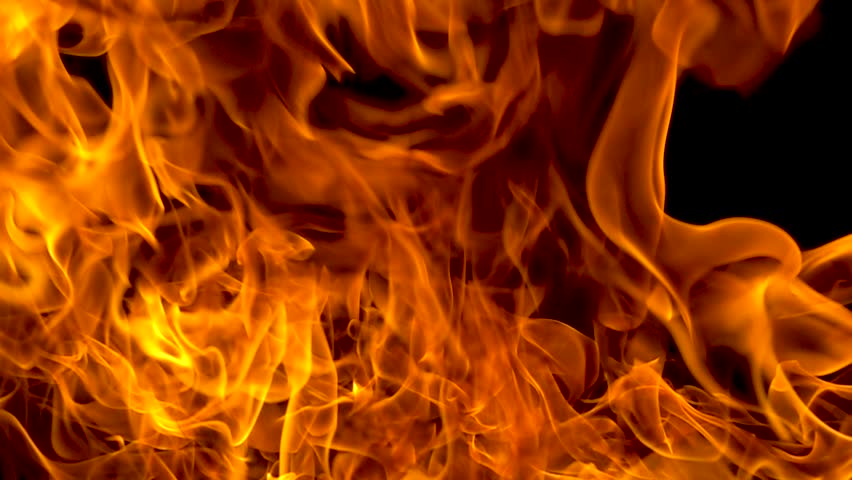 Flame. Fire. Background. Slow Motion Video de stock (totalmente libre