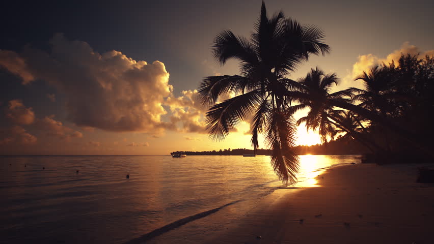 Bavaro Sunrise, Dominican Republic landscape image - Free stock photo ...