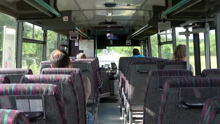 Bus Interior With Passangers Ride Stockvideos Filmmaterial 100 Lizenzfrei 27784492 Shutterstock