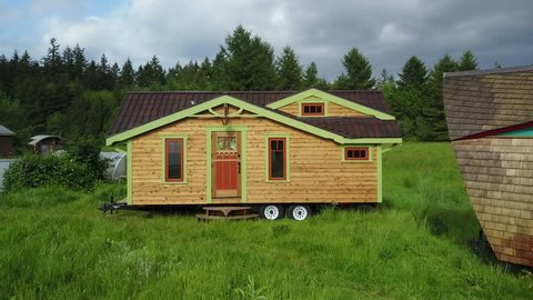 Tiny House On Wheels Stock Video Footage 4k And Hd Video Clips