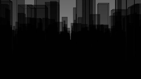 Flythrough Dark Virtual City Background Gray Stock Footage Video (100%  Royalty-free) 28120462 | Shutterstock