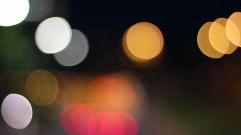 Defocused Night Traffic Lights Bokeh Lights Stock Footage Video (100%  Royalty-free) 28540222 | Shutterstock