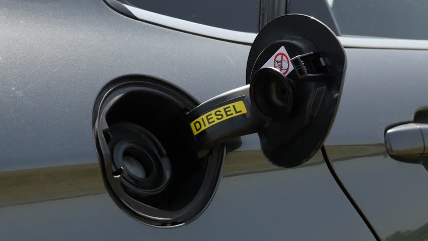 Car Fuel Tank Door Closed Stockvideos Filmmaterial 100