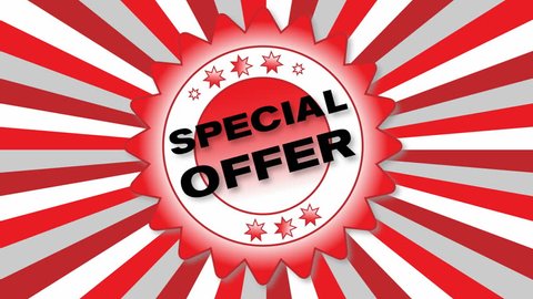 Animated Button Special Offer Stock Footage Video (100% Royalty-free)  2900842 | Shutterstock