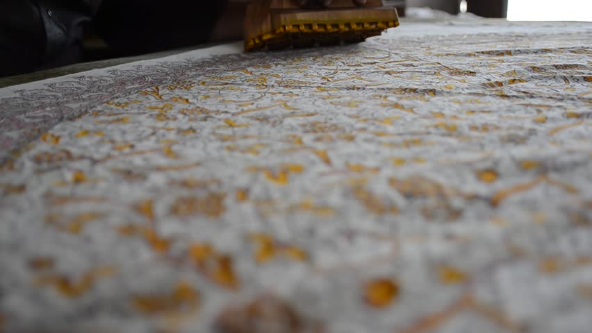 Header of woodblock
