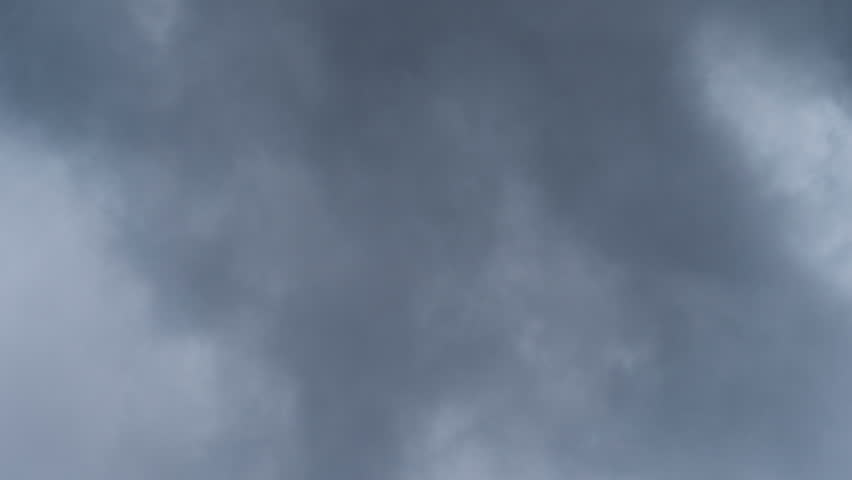 Stock Video Clip of Seamless Looping Time lapse of grey, rainy ...