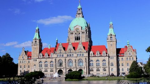 New City Hall Of Hannover Stock Footage Video 100 Royalty Free Shutterstock