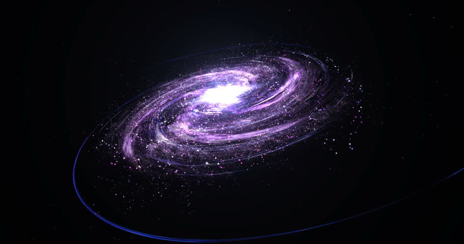 Spiral Galaxy Of Million Purple Stock Footage Video 100 Royalty Free 31536412 Shutterstock