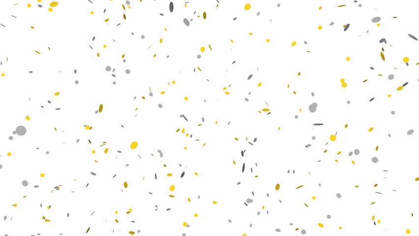 Gold And Silver Confetti Stock Footage Video 4959560 | Shutterstock
