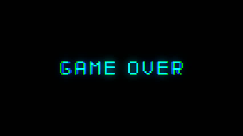 GAME OVER THANK YOU FOR PLAYING LIGHT BLUE / GAME OVER THANK YOU / GAME ...