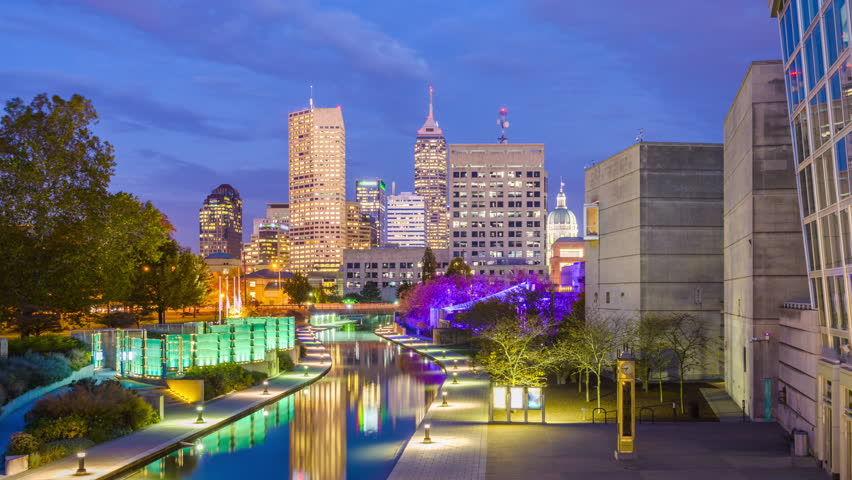 Urban skyline of Indianapolis, Indiana image - Free stock photo ...