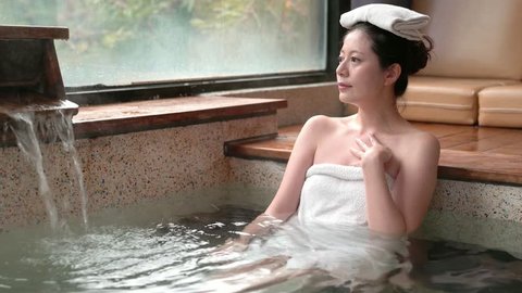 Girl bath japanese Japanese Baths