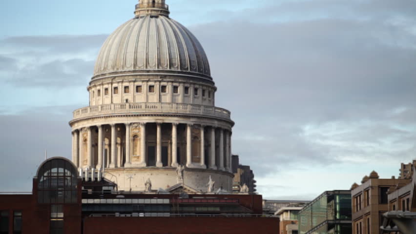 Traveling View Of St Pauls Stock Footage Video 100 Royalty Free   1 