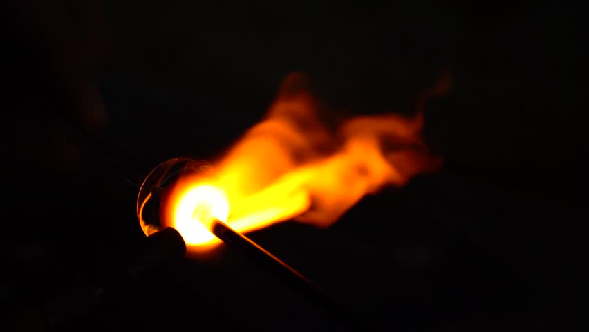 Header of glassworker