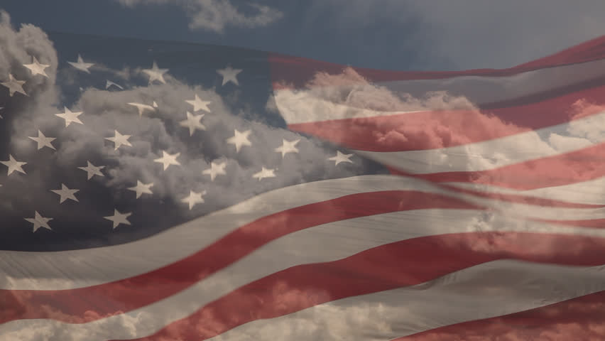 American Flag Stock Footage Video  Shutterstock