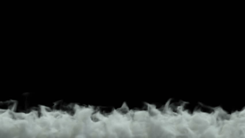 Abstract Smoke Smoky Background Alpha Channel Stock Footage