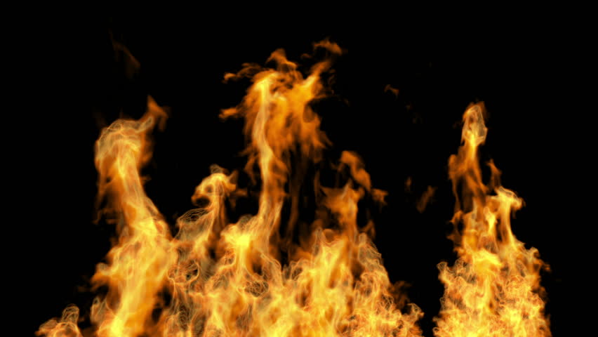 Abstract Burning Fire Video, High Stock Footage Video (100 ...