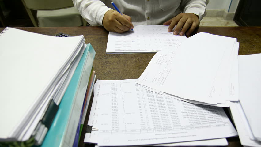 work on papers