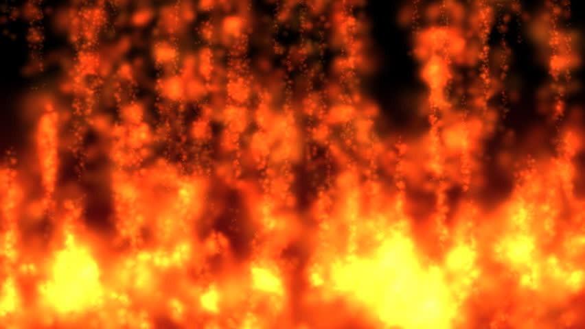 Fire Particle Motion Background Stock Footage Video 100