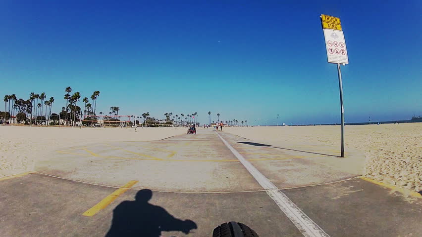 Bike Path Long Beach Ca The Best Beaches In World Stock Video Of Long Beach Ca May 5 2017 4032412 Shutterstock