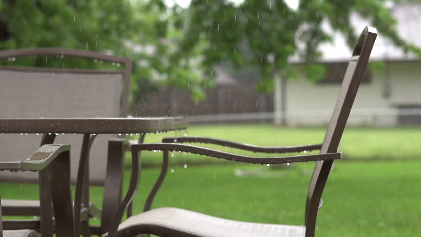 Patio Furniture In Rainfall Slow Stock Footage Video 100 Royalty Free 4072522 Shutterstock Patio Furniture In Rainfall Slow Stock Footage Video 100 Royalty Free 4072522 Shutterstock