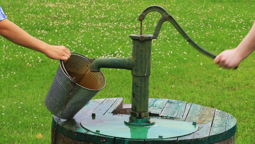 Old Water Pump Stock Footage Video Shutterstock