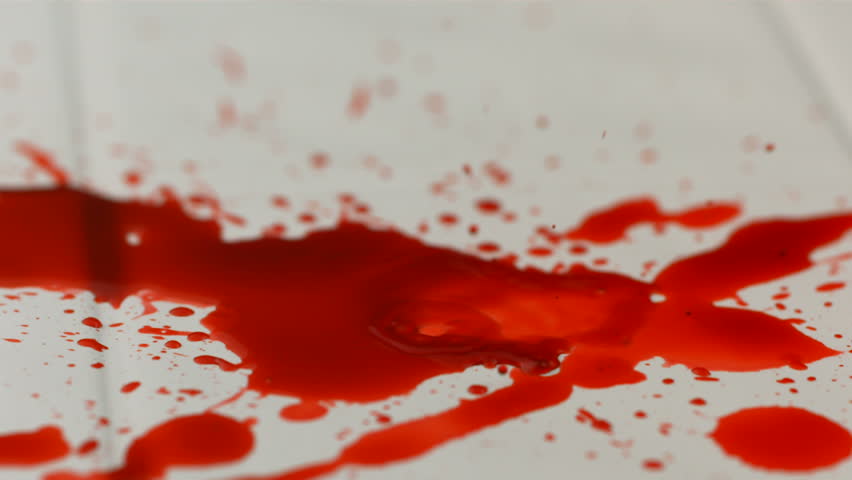 Dripping Into Pool of Blood, Stock Footage Video (100% Royalty-free