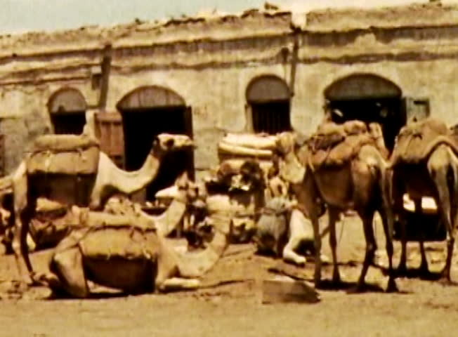 ADEN PROTECTORATE, CIRCA 1960: British Officers Desert Vintage ...