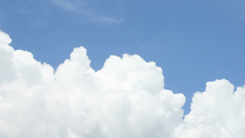 Heavenly Clouds Transition Background Stock Footage Video 4353374