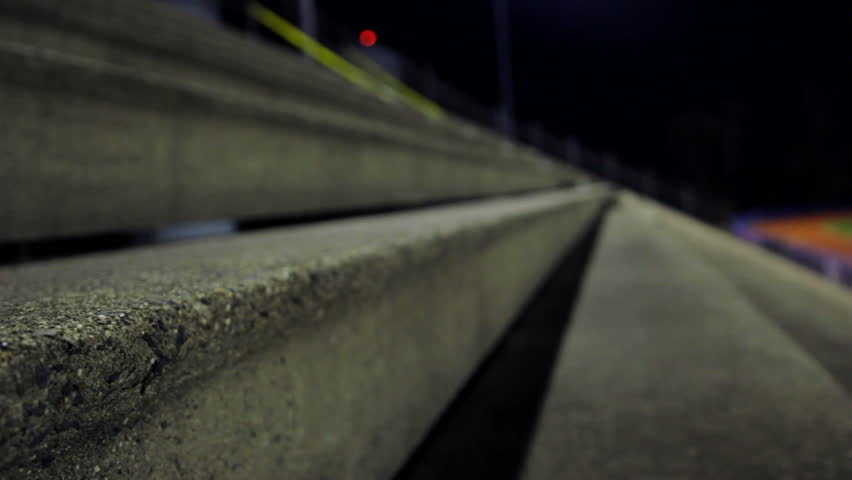 Header of bleachers